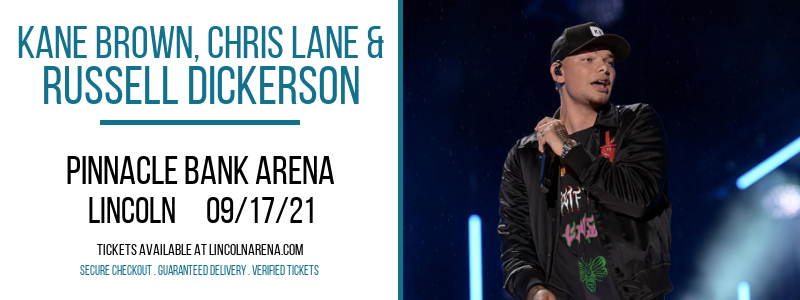 Kane Brown, Chris Lane & Russell Dickerson at Pinnacle Bank Arena