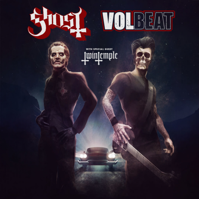 Ghost, Volbeat & Twin Temple at Pinnacle Bank Arena