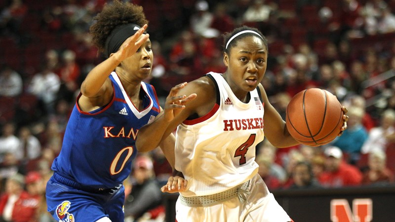 Nebraska Cornhuskers Women's Basketball vs. Kansas Jayhawks at Pinnacle Bank Arena