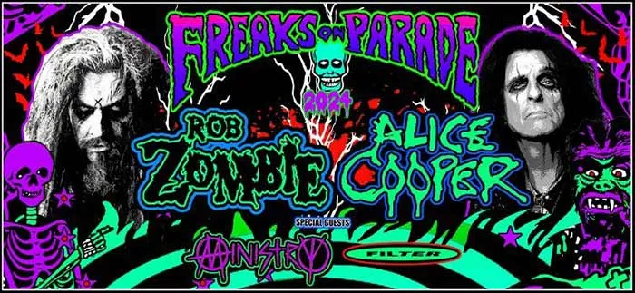 Rob Zombie & Alice Cooper at Pinnacle Bank Arena