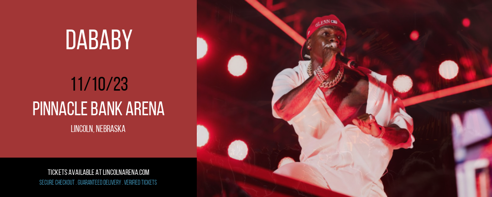 DaBaby [CANCELLED] at Pinnacle Bank Arena